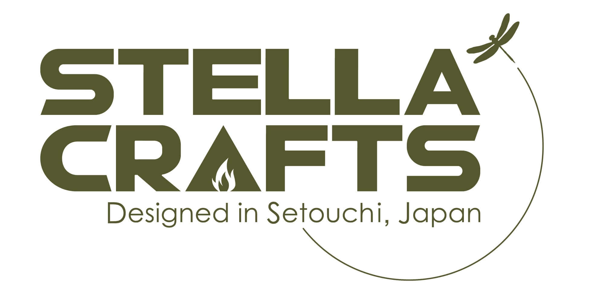 STELLA CRAFTS ロゴ（段組／アイコンあり）